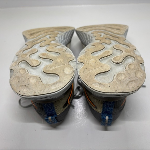 Men’s Nike React Infinity Run Flyknit 2 Light Bone/Sport Spice/Iron size 11 - Picture 9 of 10